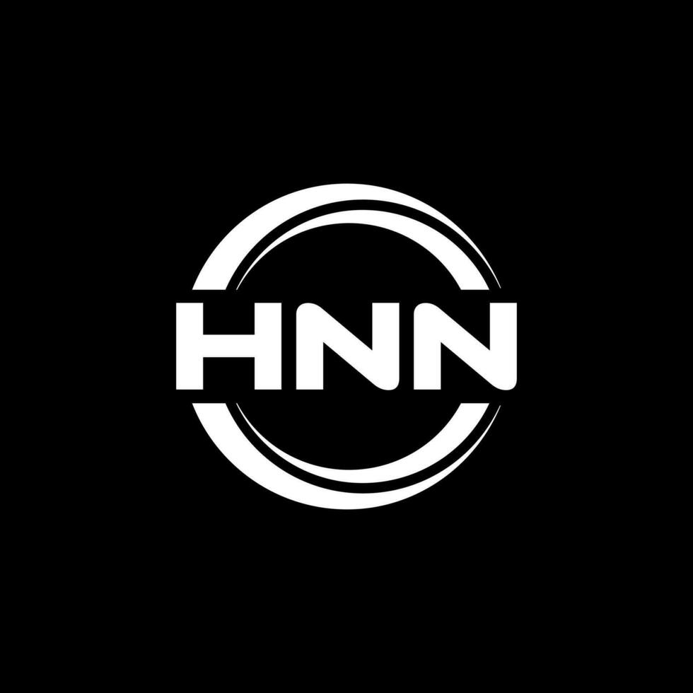 hnn logo ontwerp, inspiratie voor een uniek identiteit. modern elegantie en creatief ontwerp. watermerk uw succes met de opvallend deze logo. vector