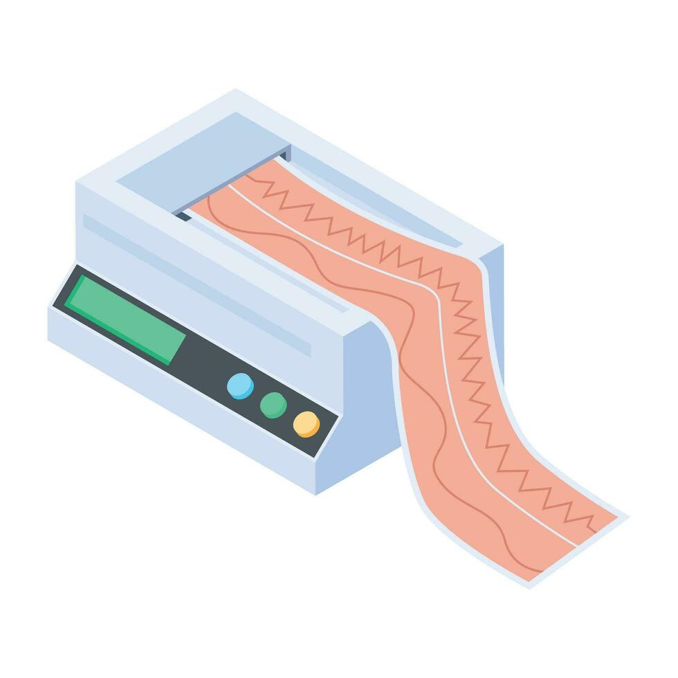 reeks van medisch uitrusting isometrische pictogrammen vector