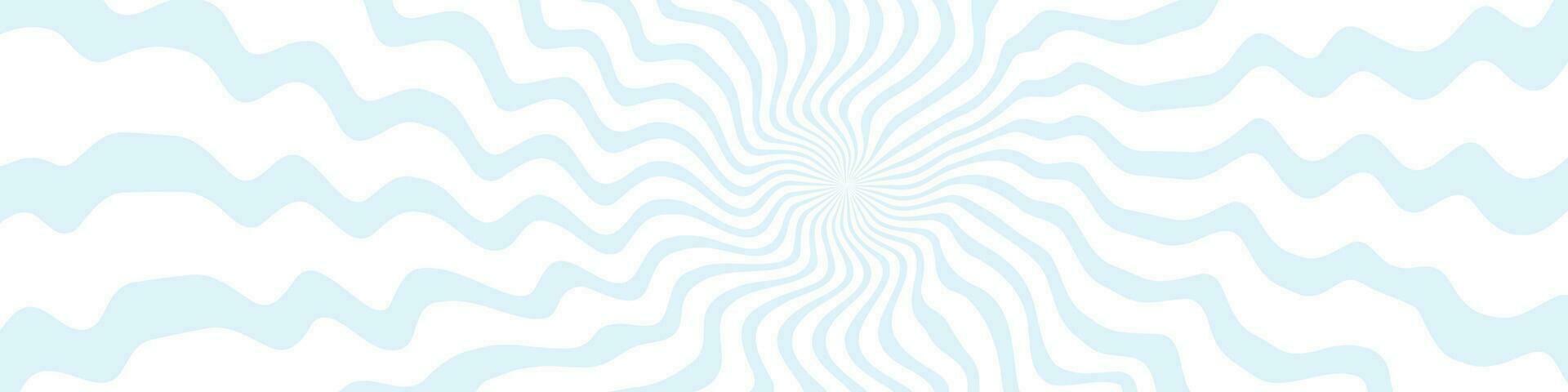 blauw golvend lijnen en kronkels Aan een achtergrond, doet denken aan van jaren 70 tijdperk, inkapselen een psychedelisch aura. vlak vector illustraties geïsoleerd