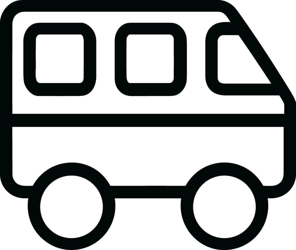 bus vervoer symbool icoon vector afbeelding. illustratie van de silhouet bus vervoer openbaar reizen ontwerp afbeelding. eps 10