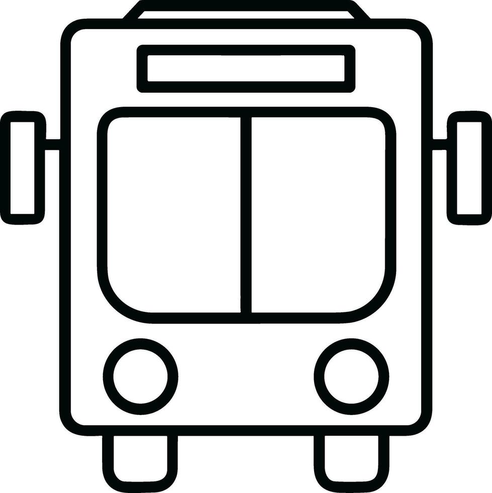 bus vervoer symbool icoon vector afbeelding. illustratie van de silhouet bus vervoer openbaar reizen ontwerp afbeelding. eps 10