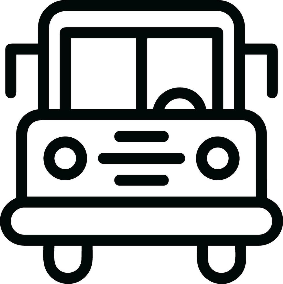 bus vervoer symbool icoon vector afbeelding. illustratie van de silhouet bus vervoer openbaar reizen ontwerp afbeelding. eps 10