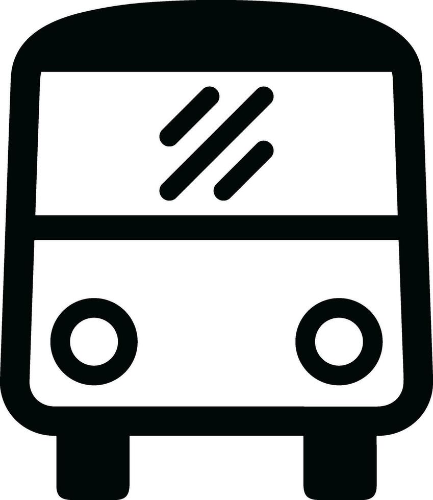 bus vervoer symbool icoon vector afbeelding. illustratie van de silhouet bus vervoer openbaar reizen ontwerp afbeelding. eps 10