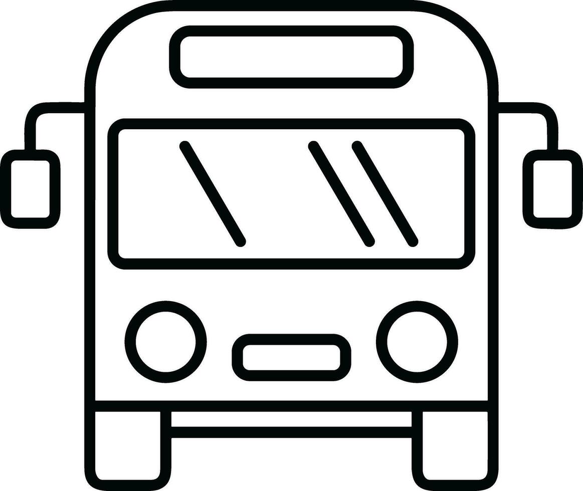 bus vervoer symbool icoon vector afbeelding. illustratie van de silhouet bus vervoer openbaar reizen ontwerp afbeelding. eps 10