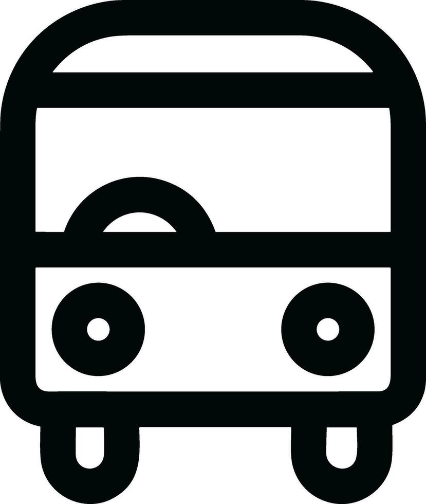 bus vervoer symbool icoon vector afbeelding. illustratie van de silhouet bus vervoer openbaar reizen ontwerp afbeelding. eps 10