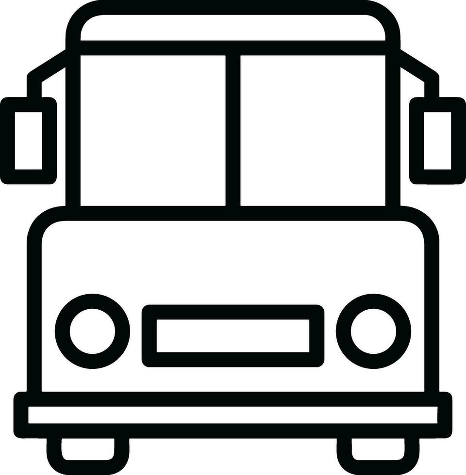 bus vervoer symbool icoon vector afbeelding. illustratie van de silhouet bus vervoer openbaar reizen ontwerp afbeelding. eps 10