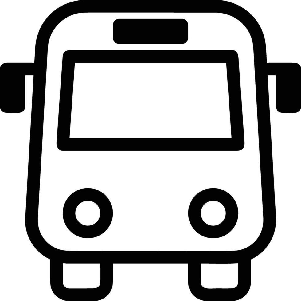 bus vervoer symbool icoon vector afbeelding. illustratie van de silhouet bus vervoer openbaar reizen ontwerp afbeelding. eps 10