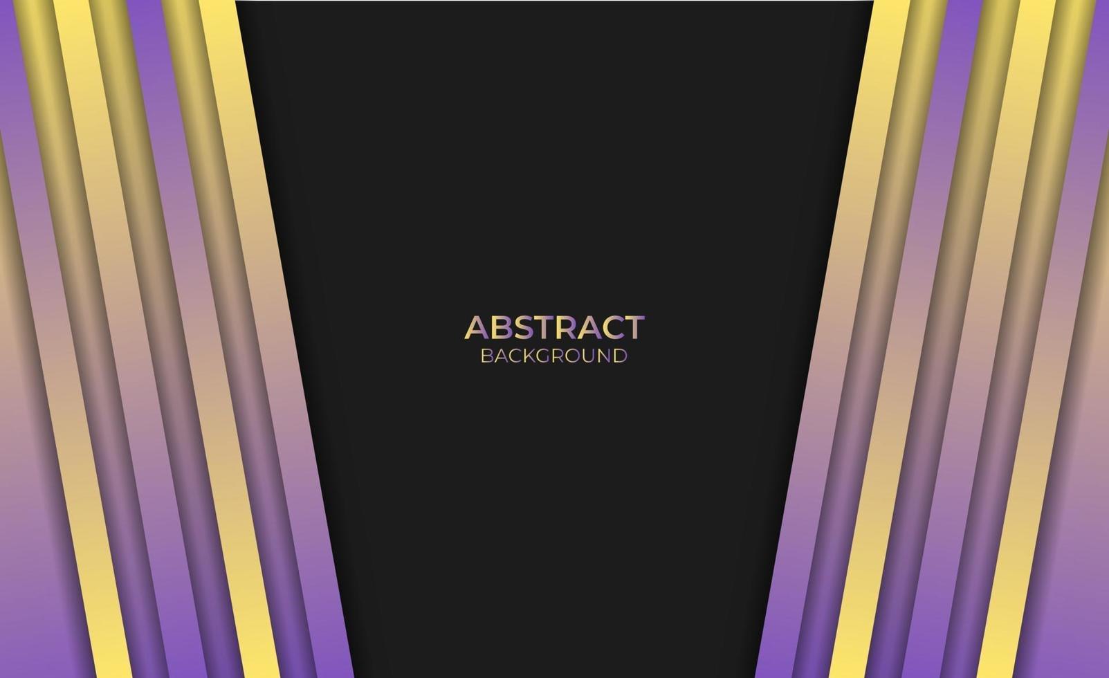 abstracte moderne ontwerpstijl gradiënt paars gele achtergrond vector