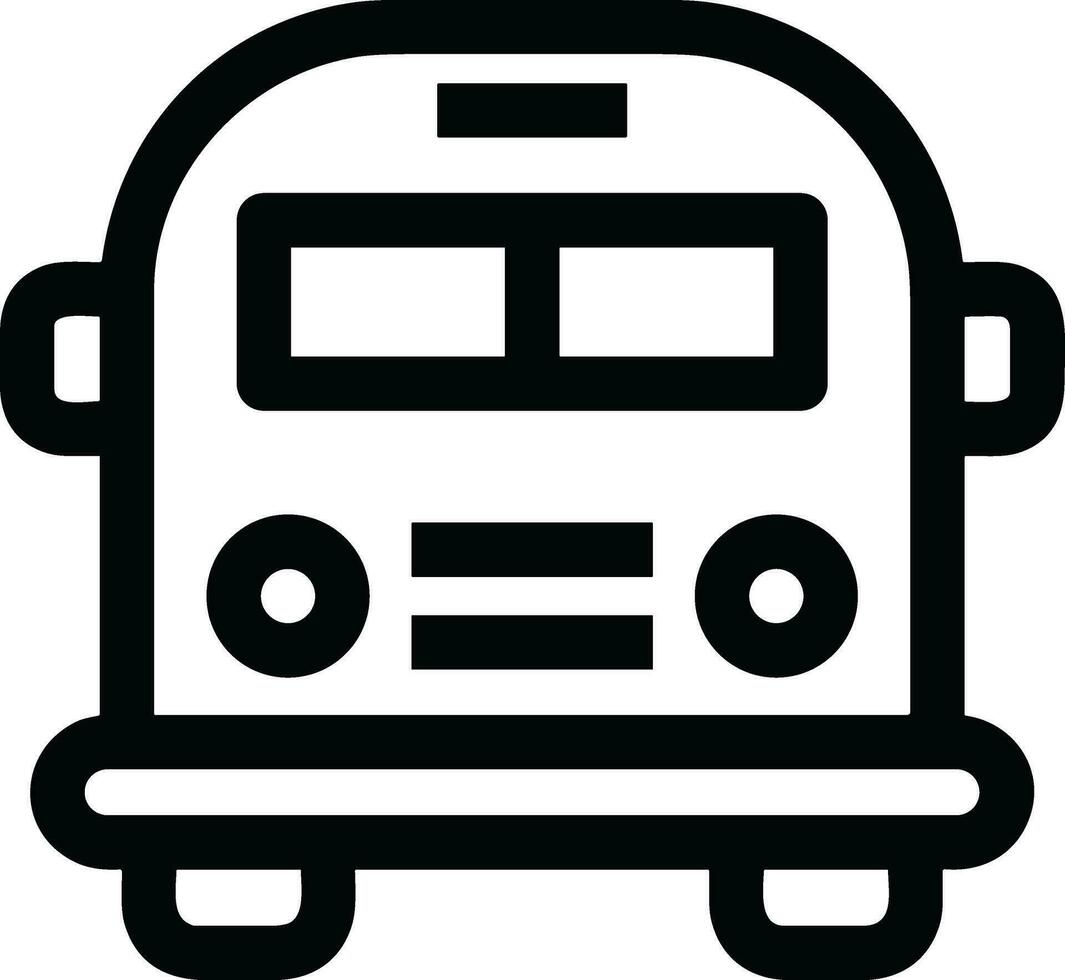 bus vervoer symbool icoon vector afbeelding. illustratie van de silhouet bus vervoer openbaar reizen ontwerp afbeelding. eps 10