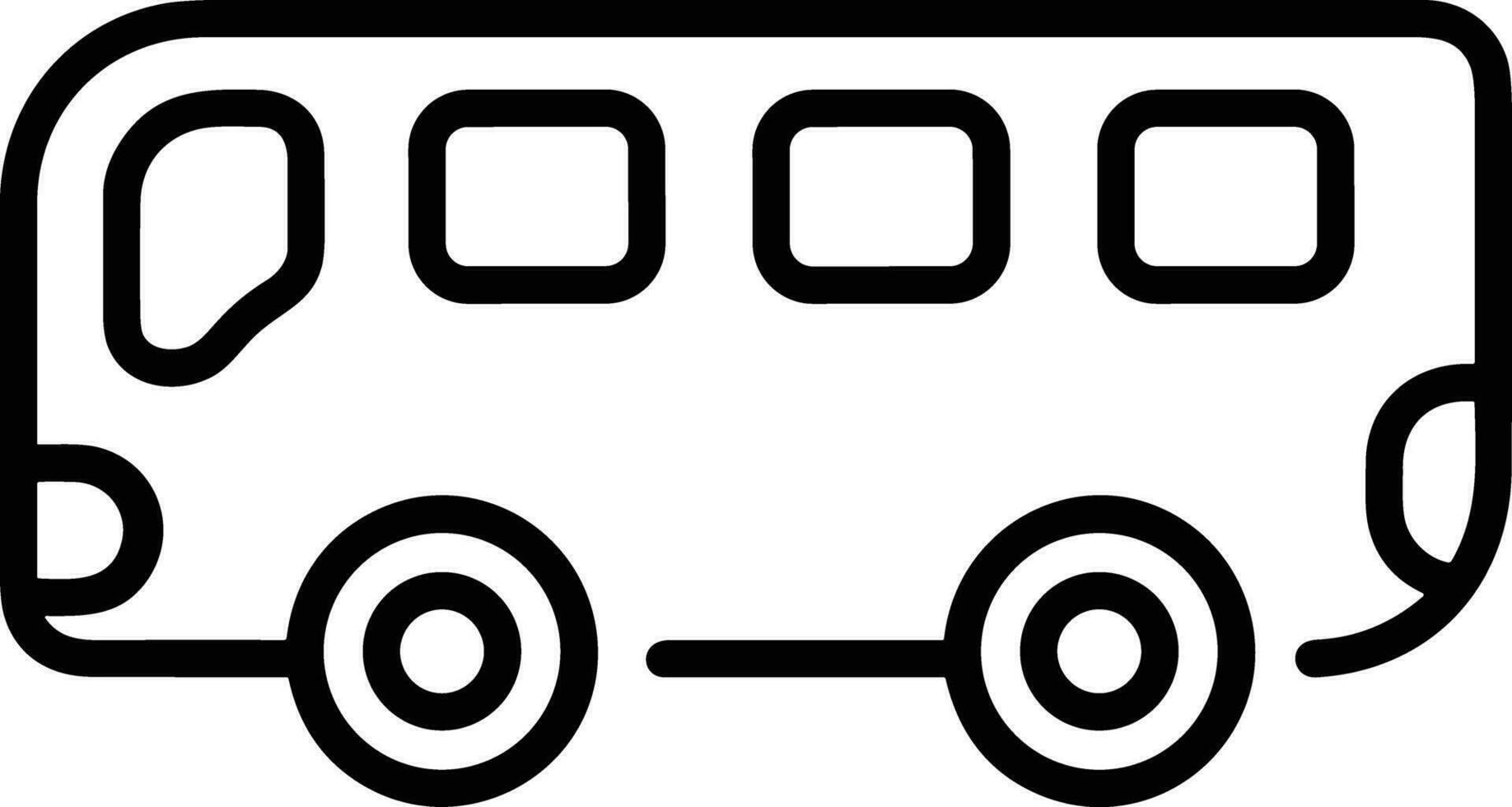 bus vervoer symbool icoon vector afbeelding. illustratie van de silhouet bus vervoer openbaar reizen ontwerp afbeelding. eps 10