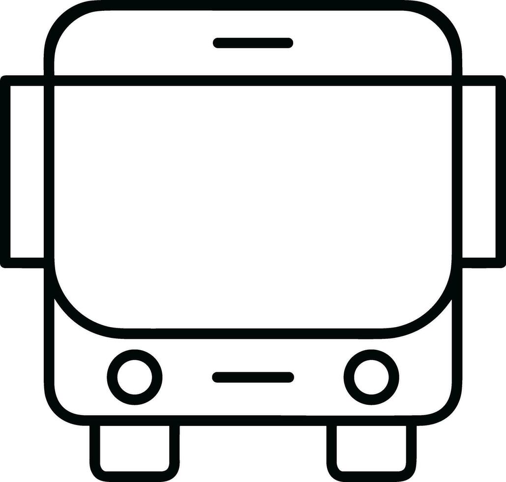 bus vervoer symbool icoon vector afbeelding. illustratie van de silhouet bus vervoer openbaar reizen ontwerp afbeelding. eps 10