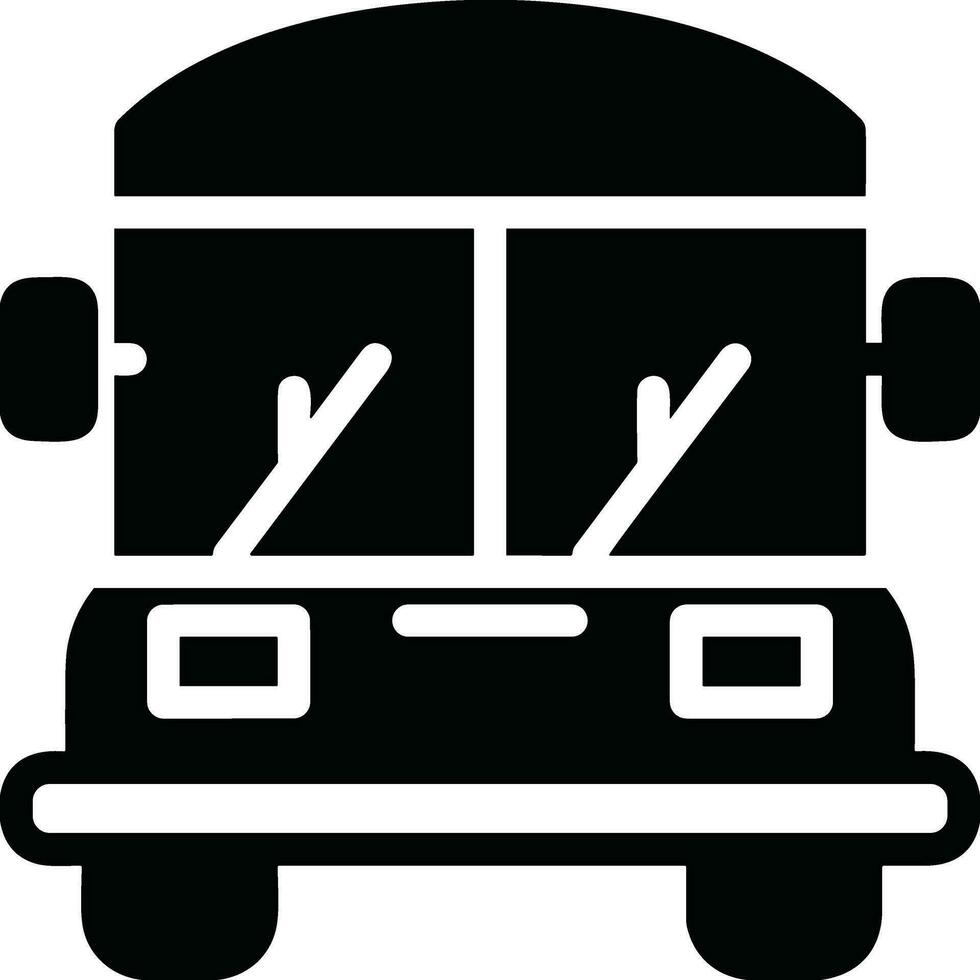 bus vervoer symbool icoon vector afbeelding. illustratie van de silhouet bus vervoer openbaar reizen ontwerp afbeelding. eps 10