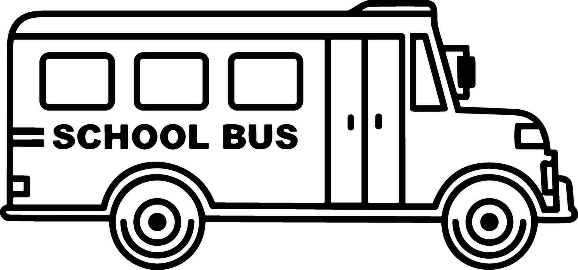 bus vervoer symbool icoon vector afbeelding. illustratie van de silhouet bus vervoer openbaar reizen ontwerp afbeelding. eps 10