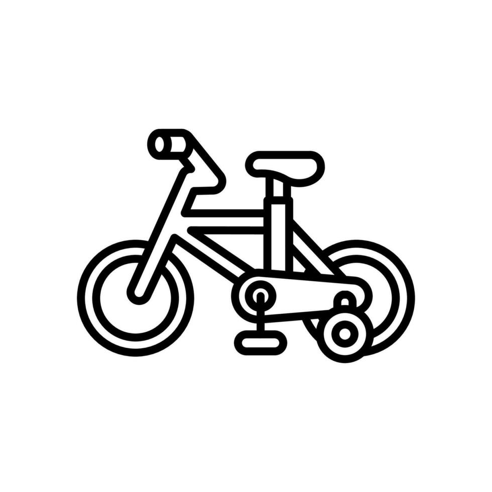 fiets icoon in vector. illustratie vector