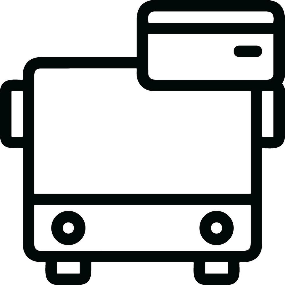 bus vervoer symbool icoon vector afbeelding. illustratie van de silhouet bus vervoer openbaar reizen ontwerp afbeelding. eps 10