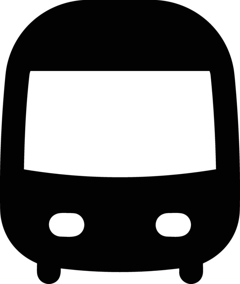 bus vervoer symbool icoon vector afbeelding. illustratie van de silhouet bus vervoer openbaar reizen ontwerp afbeelding. eps 10