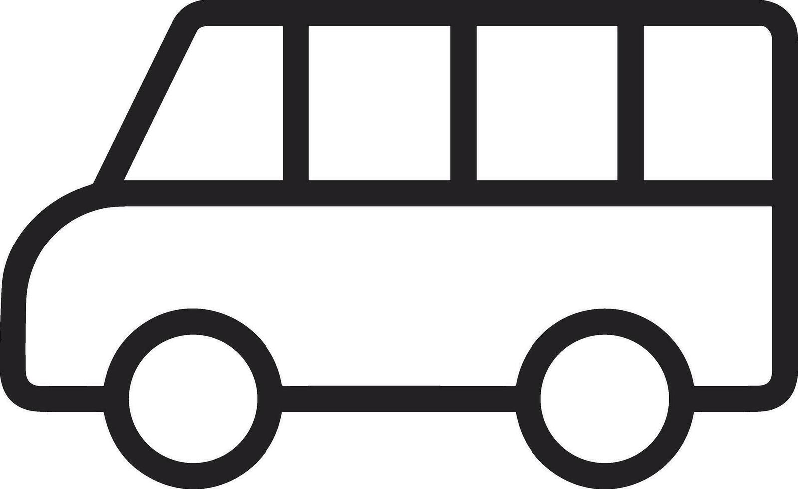 bus vervoer symbool icoon vector afbeelding. illustratie van de silhouet bus vervoer openbaar reizen ontwerp afbeelding. eps 10