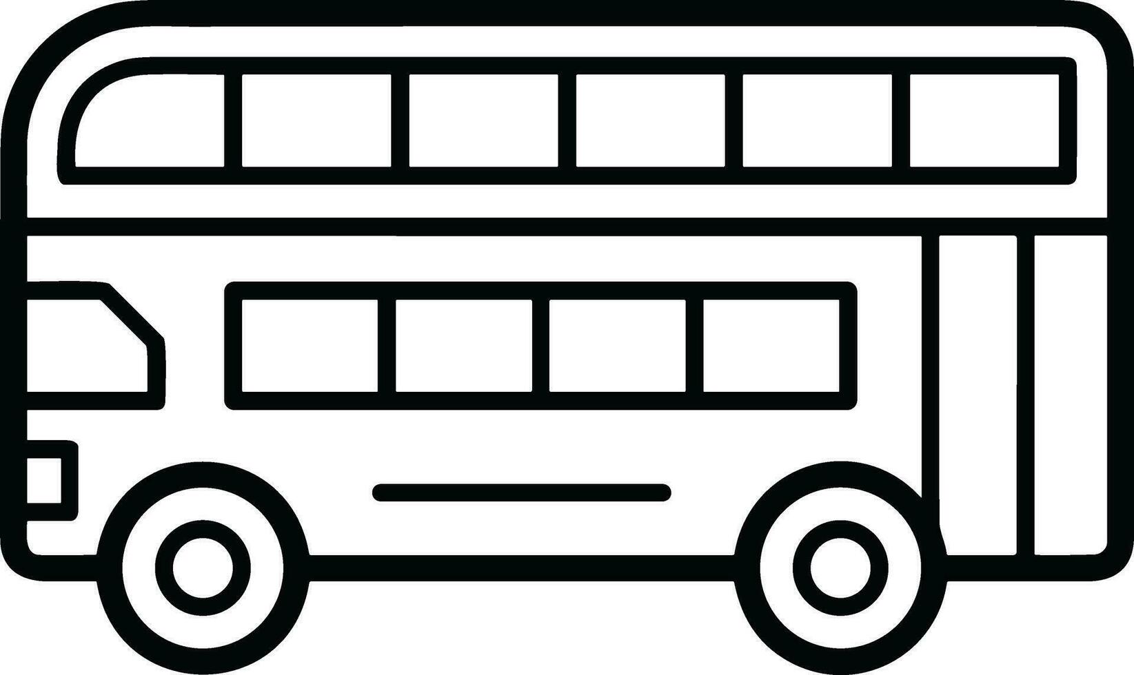 bus vervoer symbool icoon vector afbeelding. illustratie van de silhouet bus vervoer openbaar reizen ontwerp afbeelding. eps 10