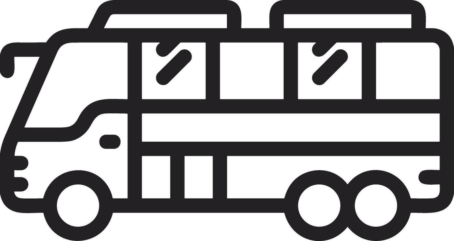 bus vervoer symbool icoon vector afbeelding. illustratie van de silhouet bus vervoer openbaar reizen ontwerp afbeelding. eps 10