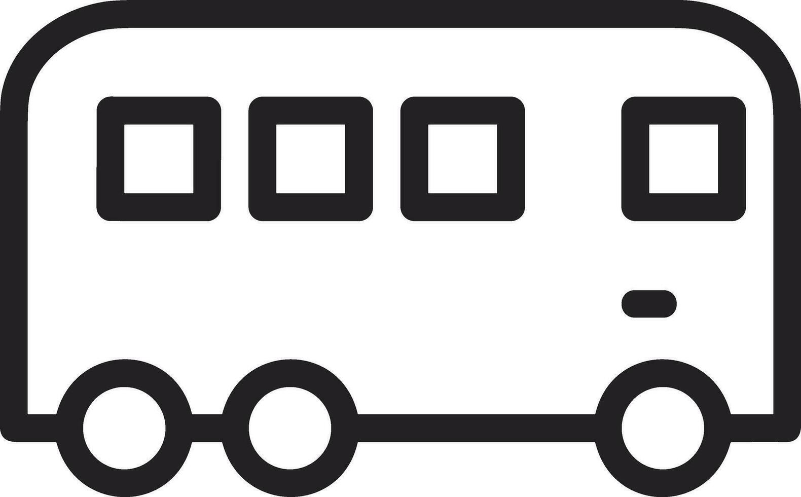 bus vervoer symbool icoon vector afbeelding. illustratie van de silhouet bus vervoer openbaar reizen ontwerp afbeelding. eps 10