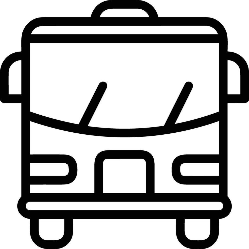 bus vervoer symbool icoon vector afbeelding. illustratie van de silhouet bus vervoer openbaar reizen ontwerp afbeelding. eps 10