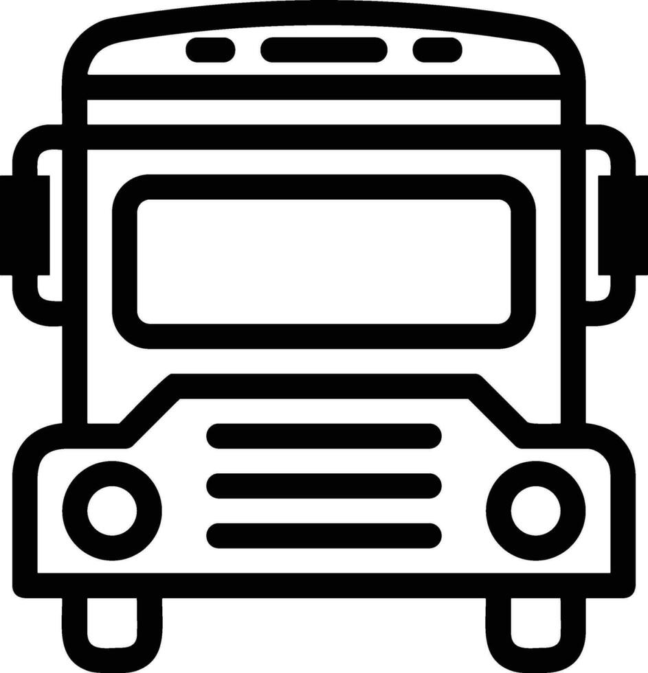 bus vervoer symbool icoon vector afbeelding. illustratie van de silhouet bus vervoer openbaar reizen ontwerp afbeelding. eps 10