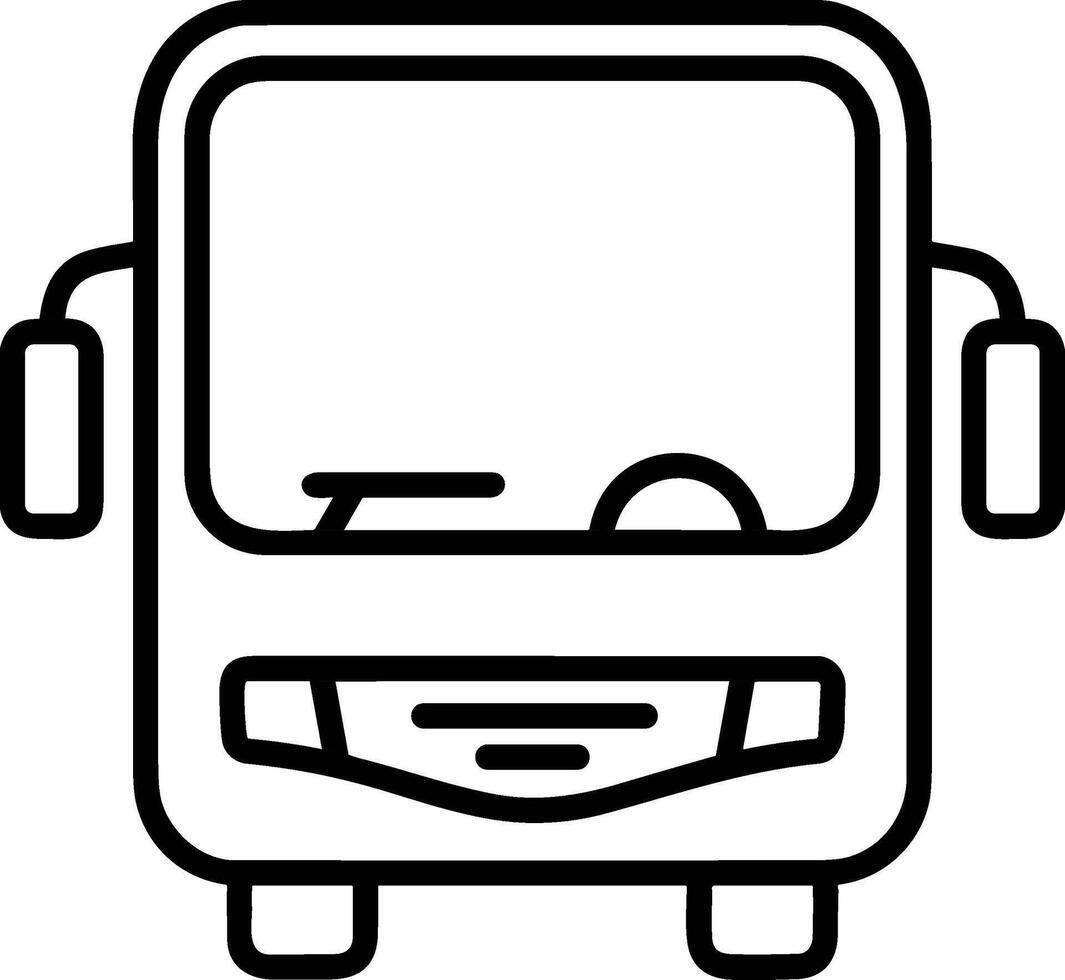 bus vervoer symbool icoon vector afbeelding. illustratie van de silhouet bus vervoer openbaar reizen ontwerp afbeelding. eps 10