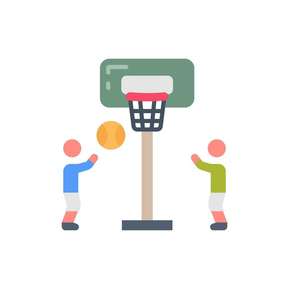 basketbal icoon in vector. illustratie vector