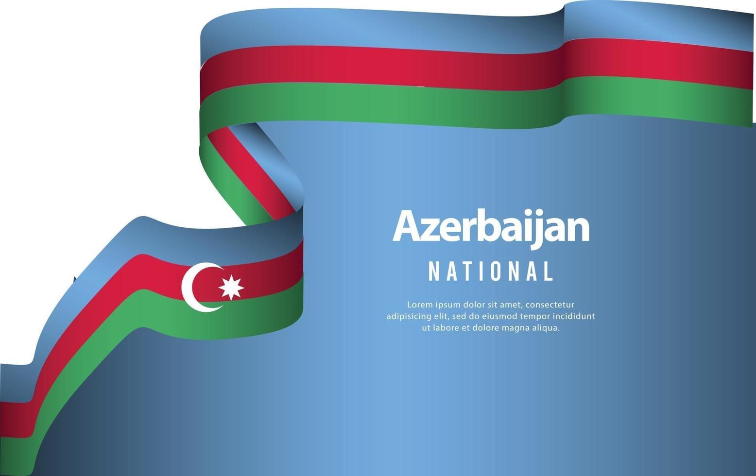 azerbeidzjan onafhankelijke dag-13 vector