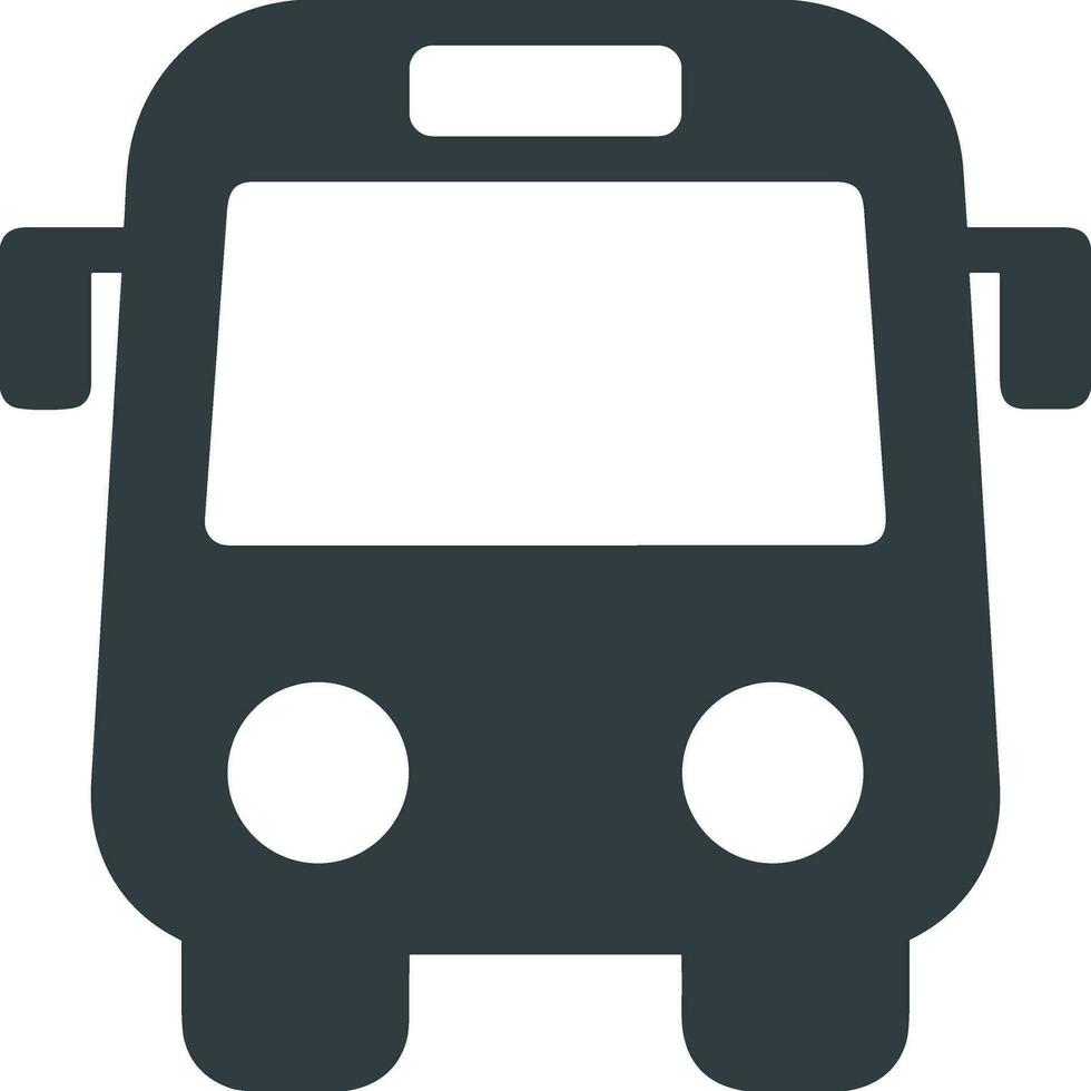 bus vervoer symbool icoon vector afbeelding. illustratie van de silhouet bus vervoer openbaar reizen ontwerp afbeelding. eps 10