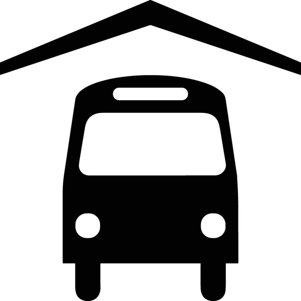 bus vervoer symbool icoon vector afbeelding. illustratie van de silhouet bus vervoer openbaar reizen ontwerp afbeelding. eps 10