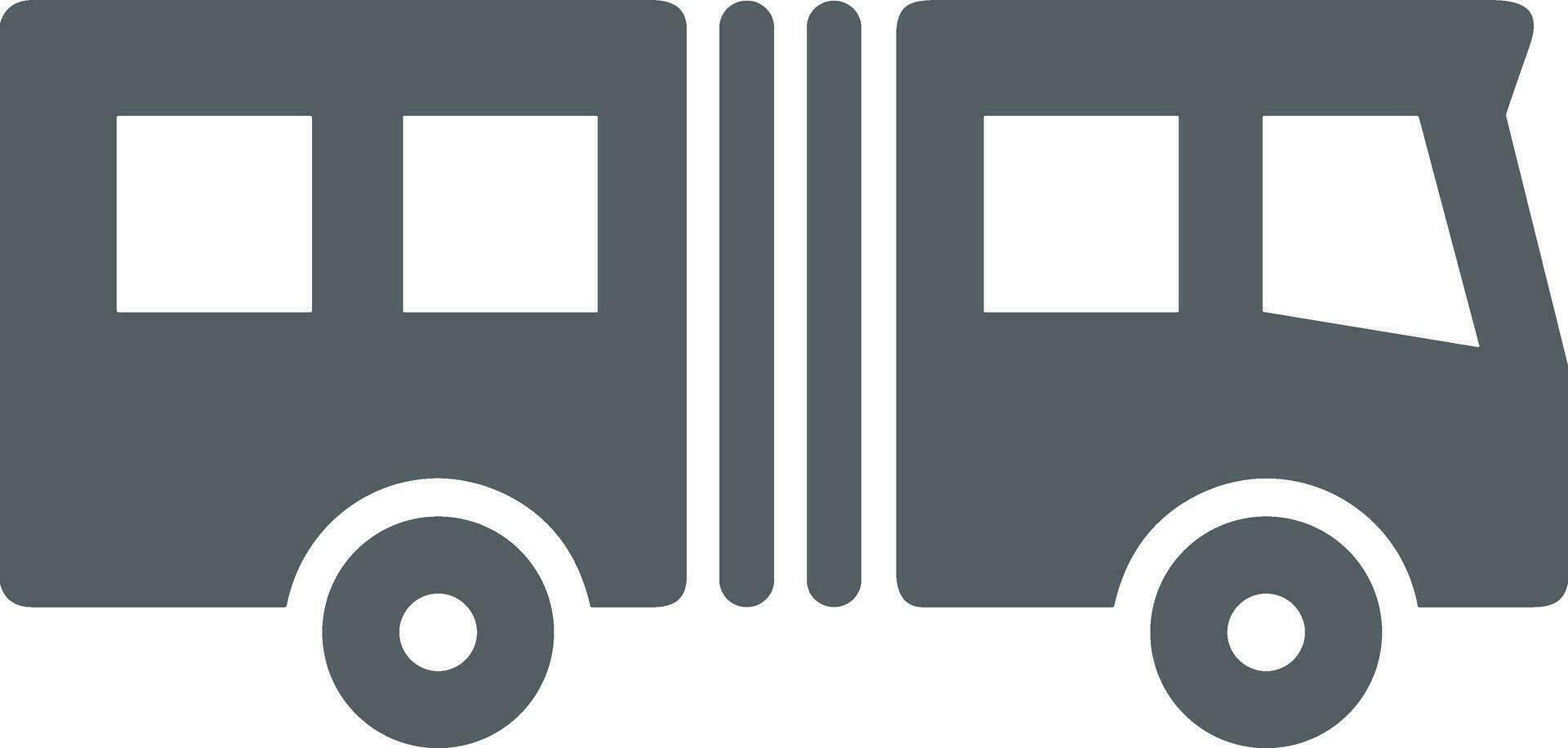 bus vervoer symbool icoon vector afbeelding. illustratie van de silhouet bus vervoer openbaar reizen ontwerp afbeelding. eps 10