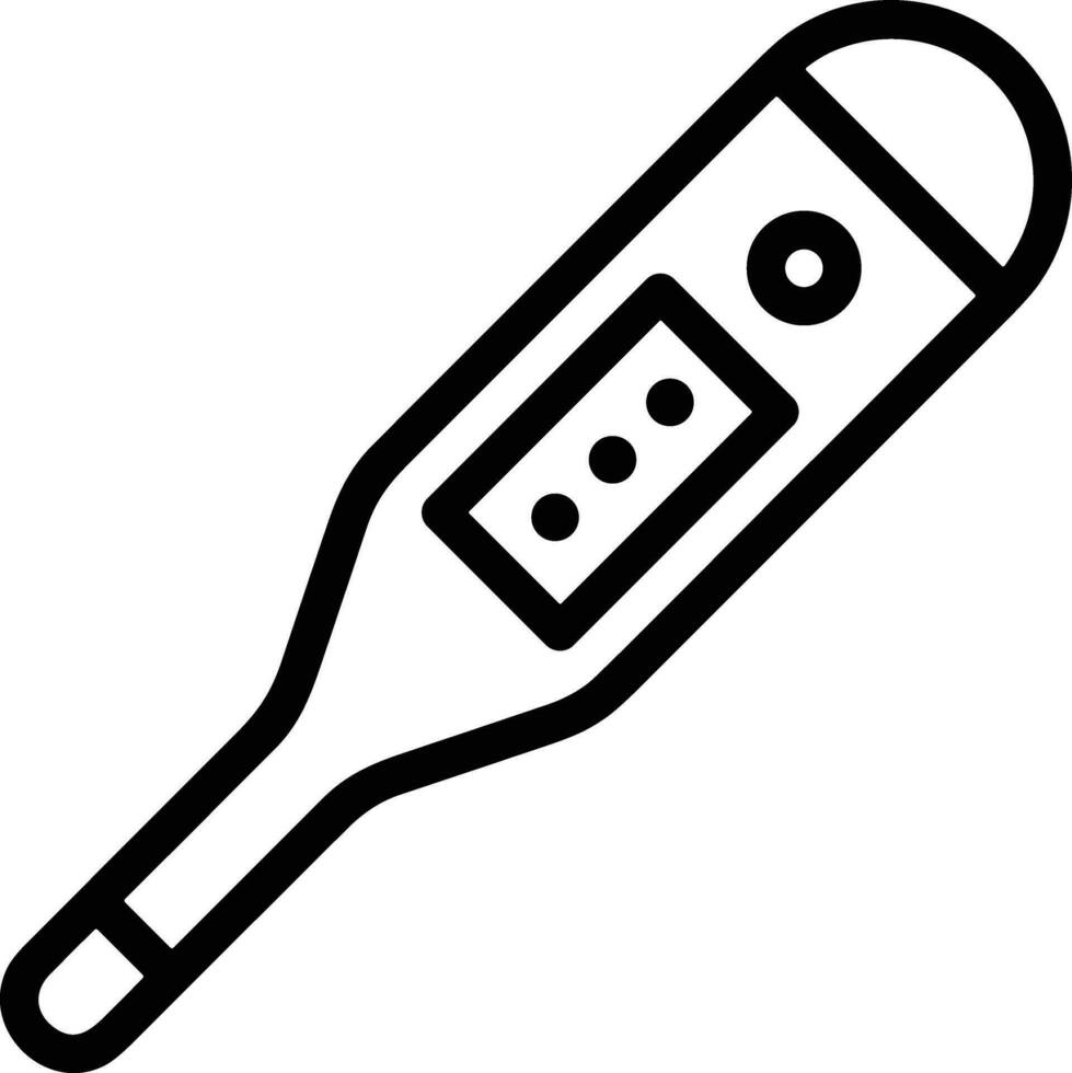 thermometer geneeskunde icoon symbool beeld vector. illustratie van de temperatuur verkoudheid en heet meten gereedschap ontwerp afbeelding.eps 10 vector