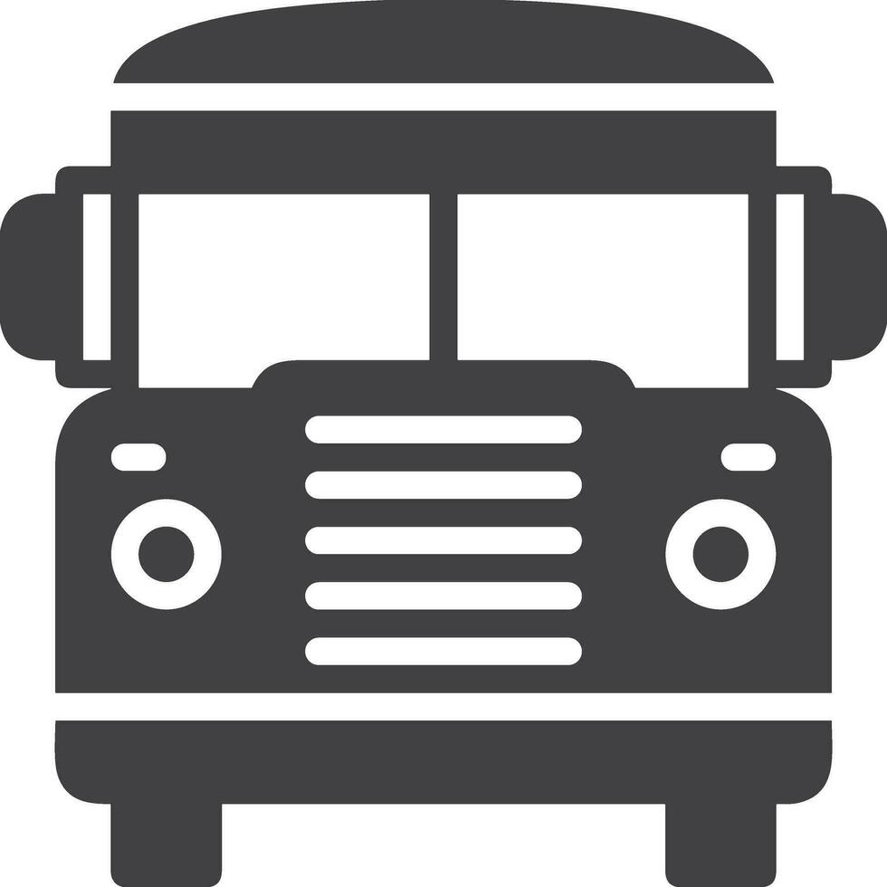 bus vervoer symbool icoon vector afbeelding. illustratie van de silhouet bus vervoer openbaar reizen ontwerp afbeelding. eps 10