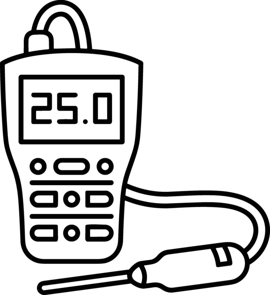 thermometer geneeskunde icoon symbool beeld vector. illustratie van de temperatuur verkoudheid en heet meten gereedschap ontwerp afbeelding.eps 10 vector