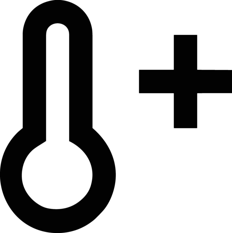 thermometer geneeskunde icoon symbool beeld vector. illustratie van de temperatuur verkoudheid en heet meten gereedschap ontwerp afbeelding.eps 10 vector