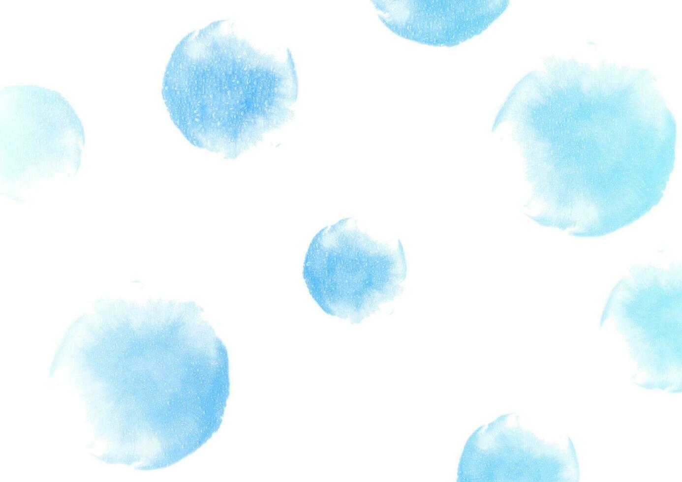 helder blauw abstract waterverf verf cirkels grunge achtergrond vector