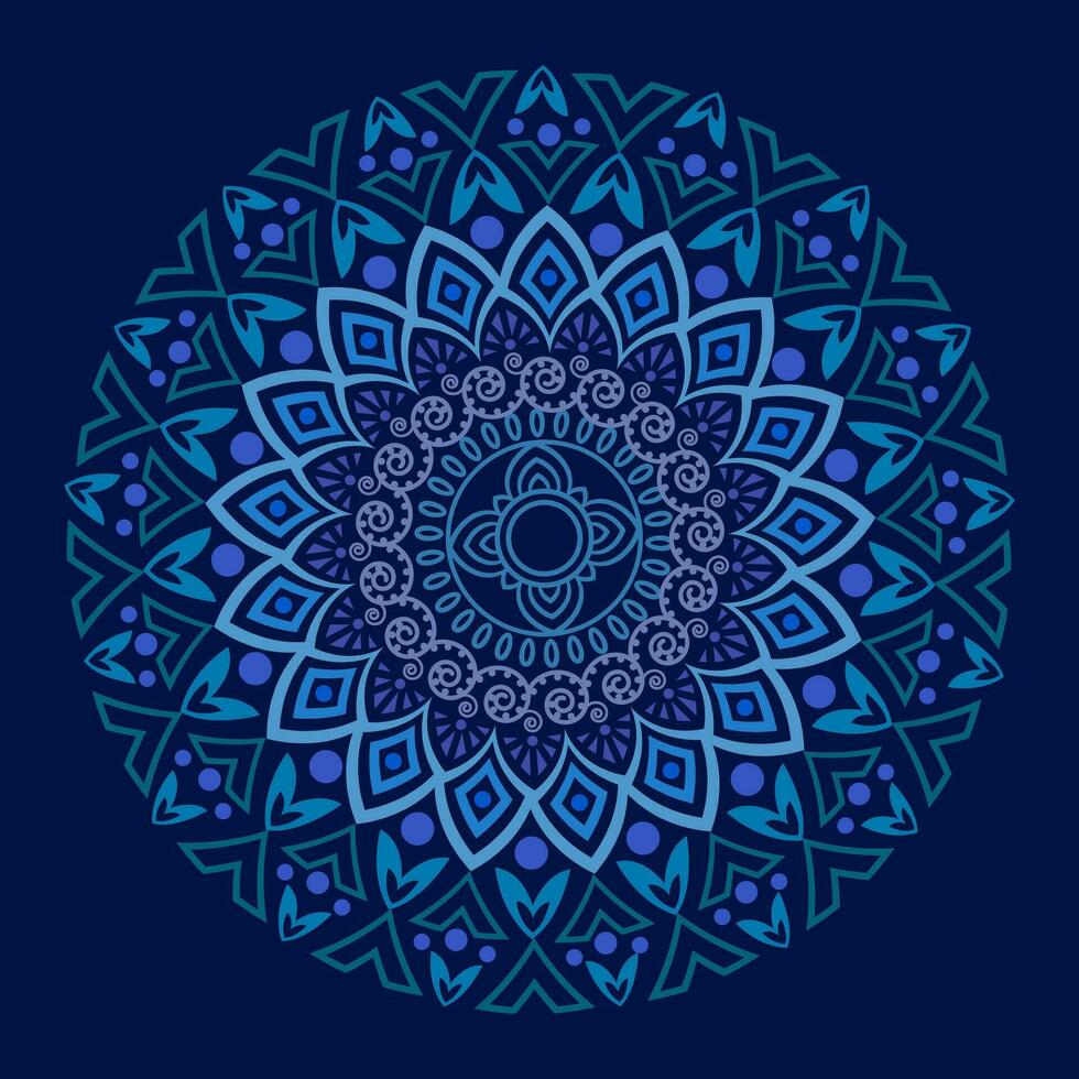 mooi mandala ornament ontwerp met meetkundig cirkel element gemaakt in vector realistisch luxe mandala achtergrond mooi mandala ontwerp illustratie