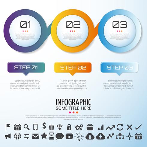infographics ontwerpsjabloon vector