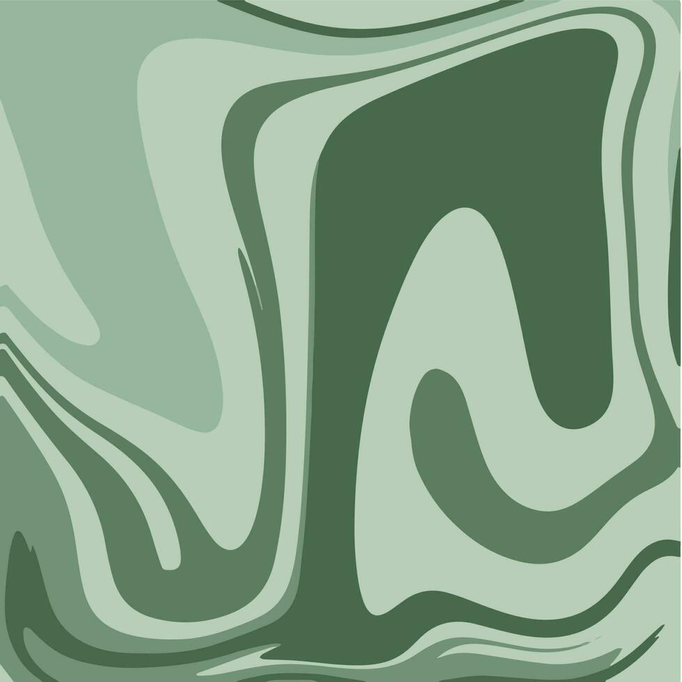 groen vloeistof marmeren textuur. inkt schilderij abstract achtergrond patroon. vector illustraties.