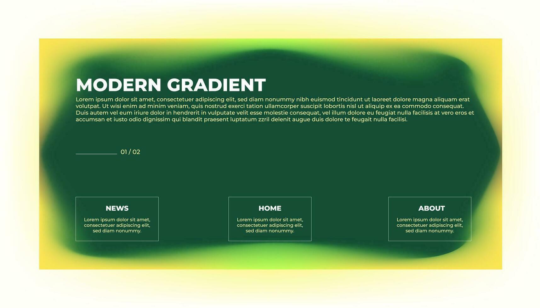 modern abstract achtergrond ontwerp met helling en graan textuur. minimalistische helling achtergrond met meetkundig vormen voor website ontwerp, landen bladzijde, behang, banier, poster, folder. vector