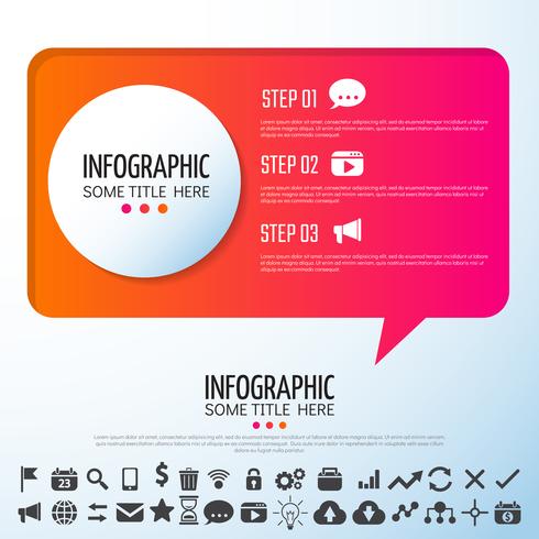 infographics ontwerpsjabloon vector