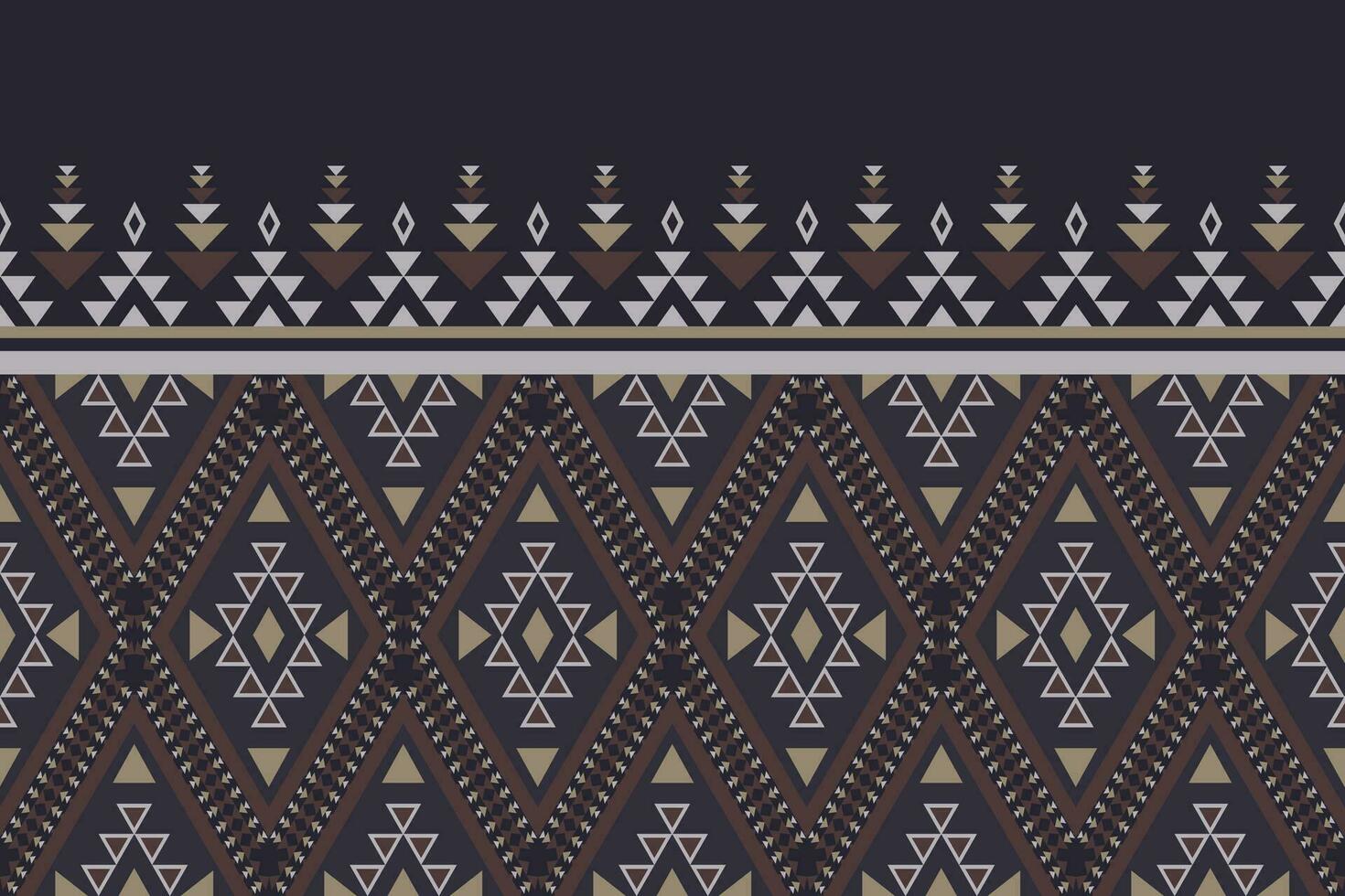 zuidwesten Navajo grens patroon. etnisch zuidwesten meetkundig vorm naadloos patroon. etnisch meetkundig patroon gebruik voor kleding stof, textiel, huis decoratie elementen, bekleding, inpakken, enz. vector