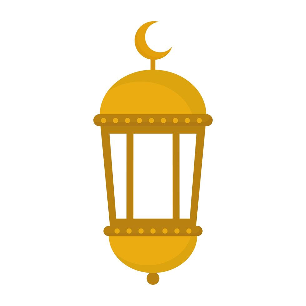 decoratieve Arabische lamp vector