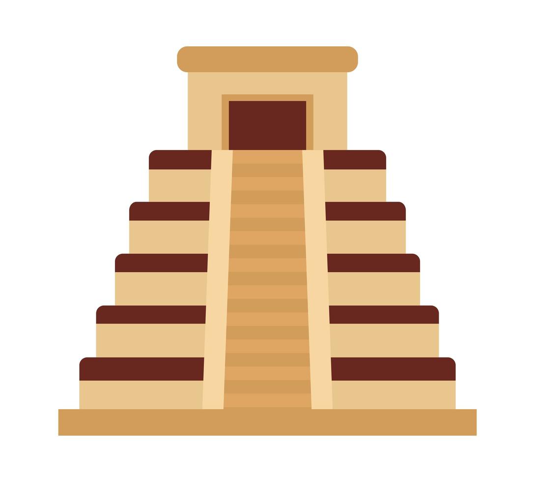 Mexicaanse Azteekse piramide vector