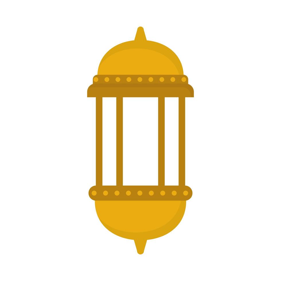 schattige Arabische lamp vector