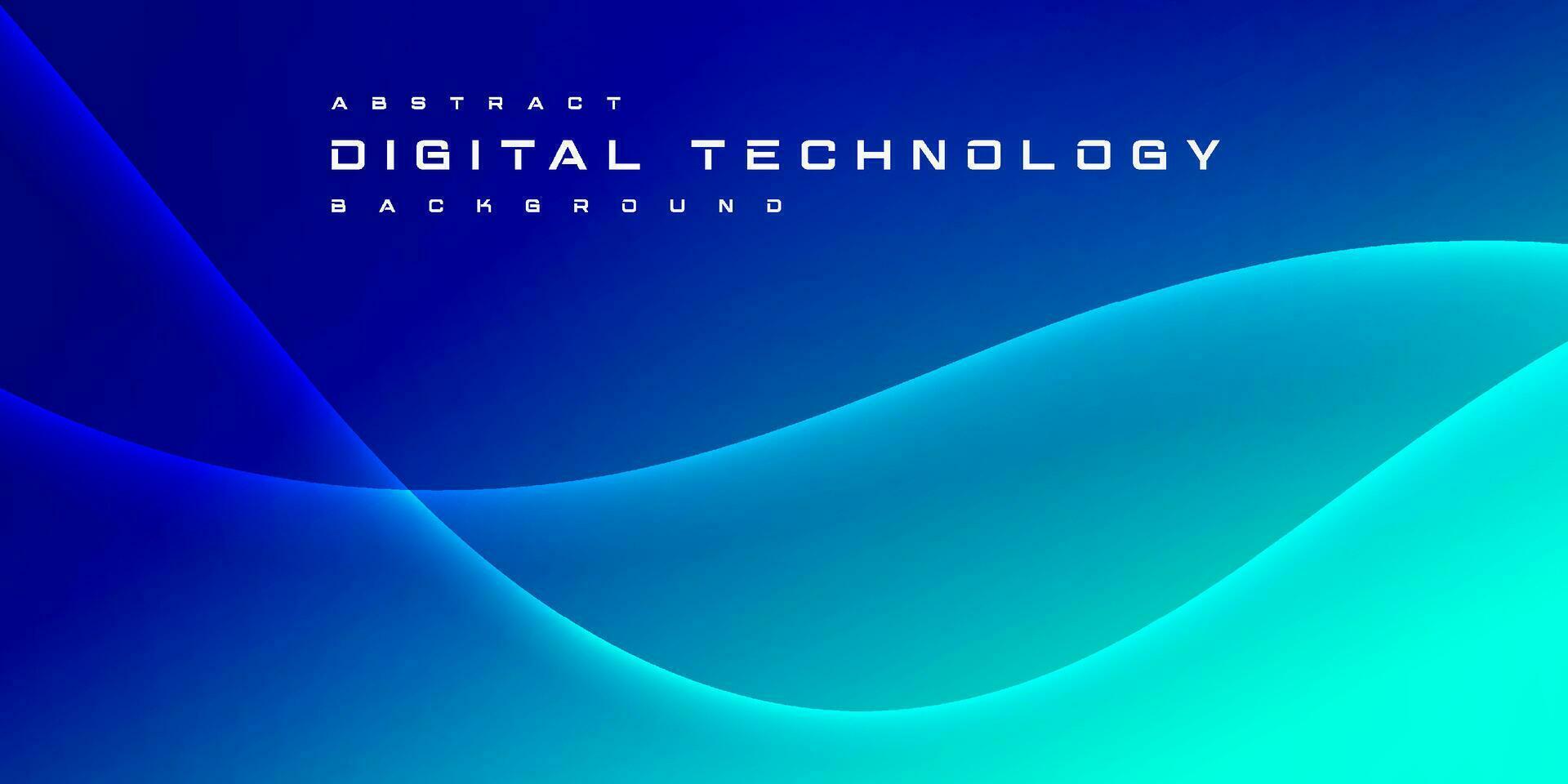 abstract digitaal technologie futuristische stroomkring blauw groen achtergrond, cyber wetenschap techniek, innovatie communicatie toekomst, ai groot gegevens, internet netwerk verbinding, wolk hi-tech illustratie vector