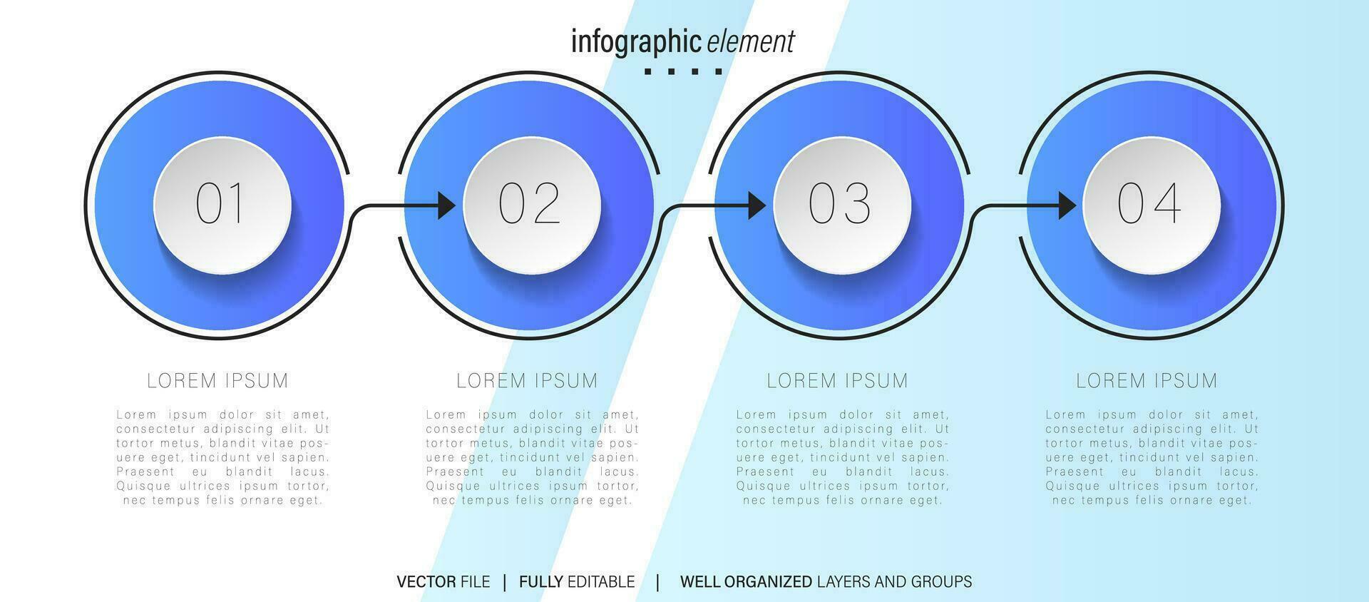 vooruitgang bar. stap werkwijze grafisch indicator ontwerp, app abstract koppel element, website kleur downloaden fase. vector infographic reeks