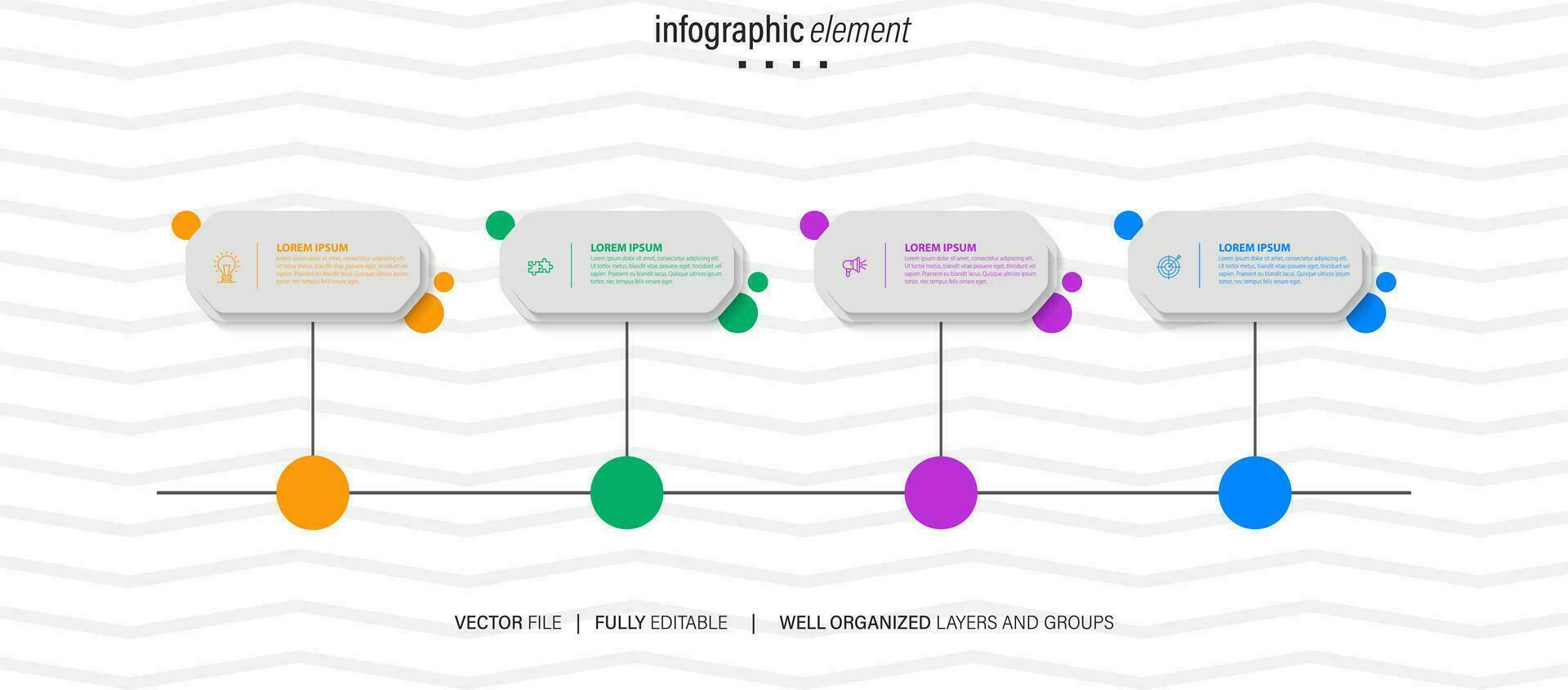 presentatie bedrijf abstract achtergrond infographic sjabloon vector