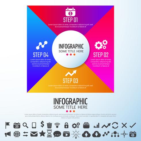 infographics ontwerpsjabloon vector